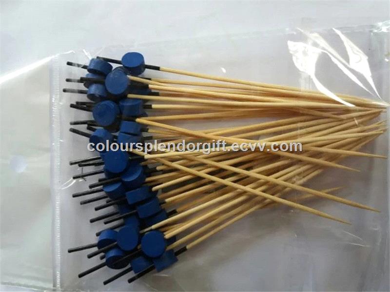 12cm Handmade Cocktail Picks Bead Frilled Toothpicks Skewers Sandwich Fruit Cocktail Sticks Buffet Canapes Party Food