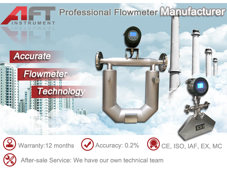High quality Palm Olein Coriolis mass flowmeter