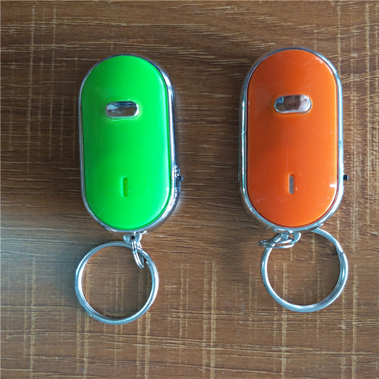Blister package opp bag package Coin holder keychain anti lost whistle key finder with existing stock product