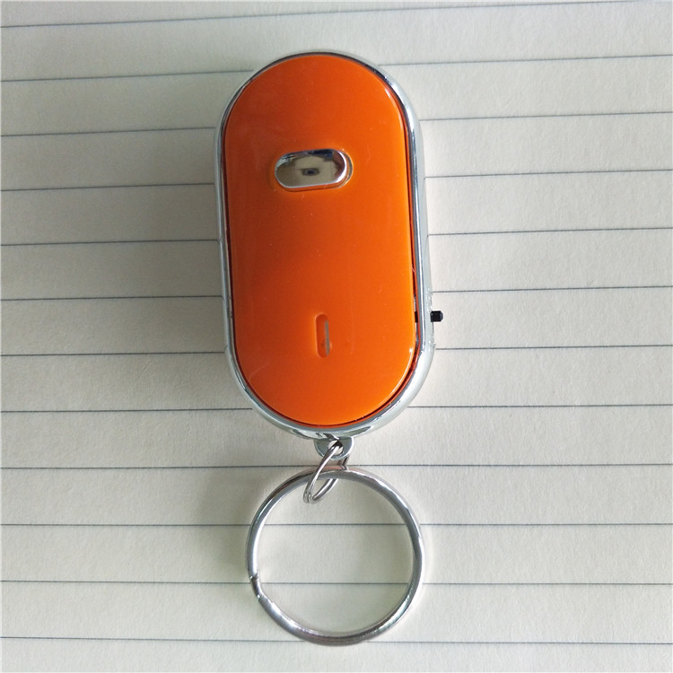 Blister package opp bag package Coin holder keychain anti lost whistle key finder with existing stock product