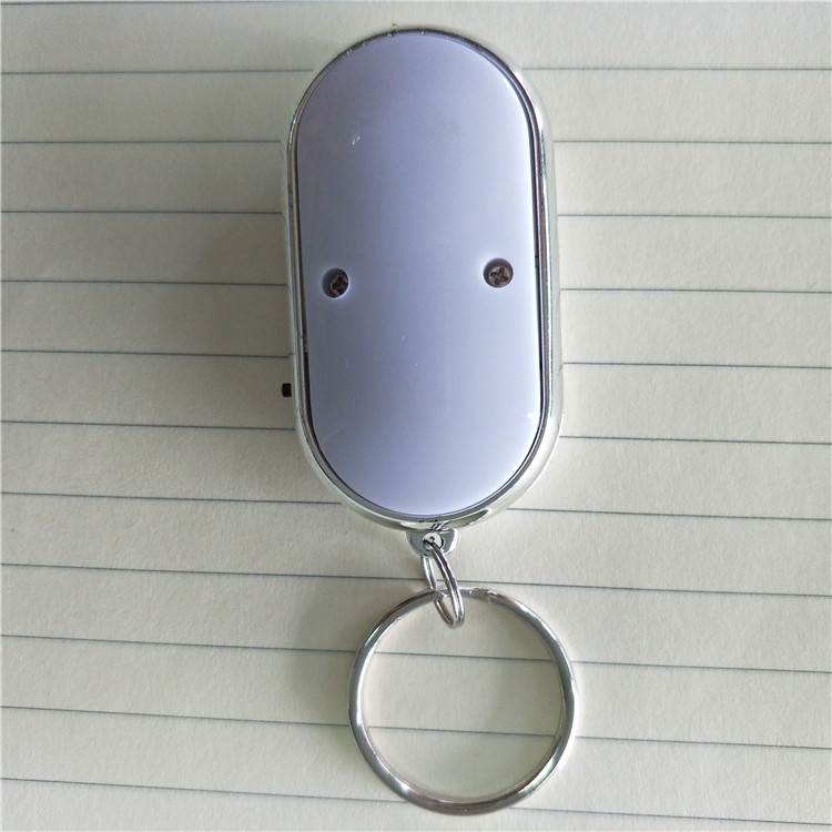 Blister package opp bag package Coin holder keychain anti lost whistle key finder with existing stock product