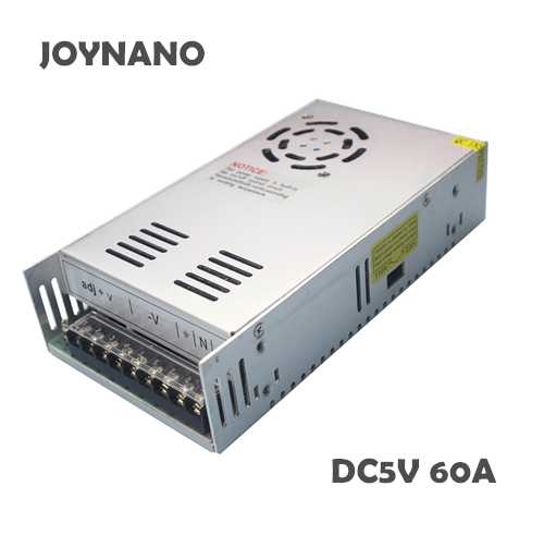 JoyNano 300W Switching Power Supply 5V 60A ACDC Converter Transformer