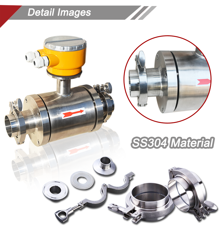 Sanitary Type Electromagnetic Flow meter