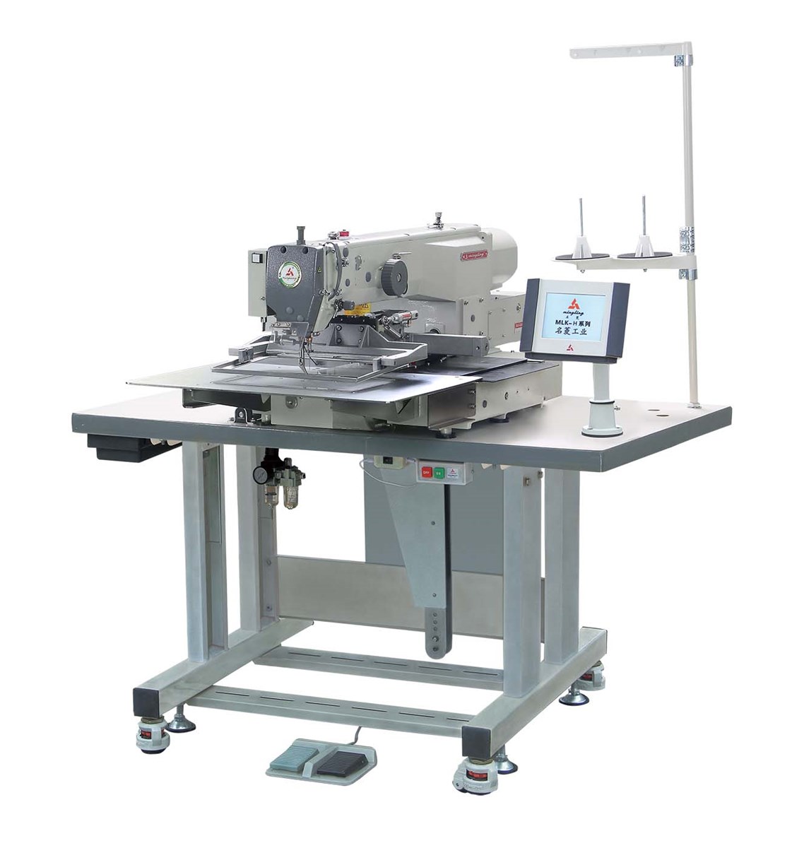 Industrial automatic computerised sewing machine MLKH2010R