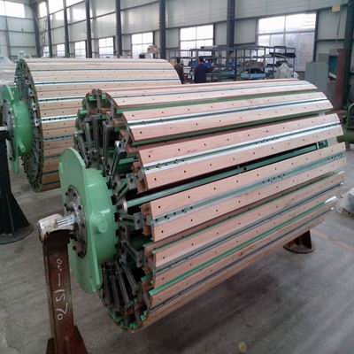 round coil winding expandable mandrel