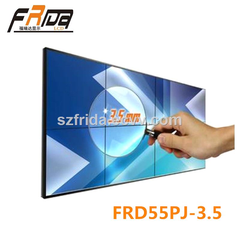 55 inch seamless LCD video wall splicing screen video media player Stitching gap 35mm