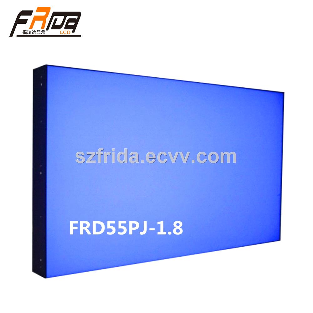 55 inch seamless LCD video wall splicing screen video media player Stitching gap 18mm