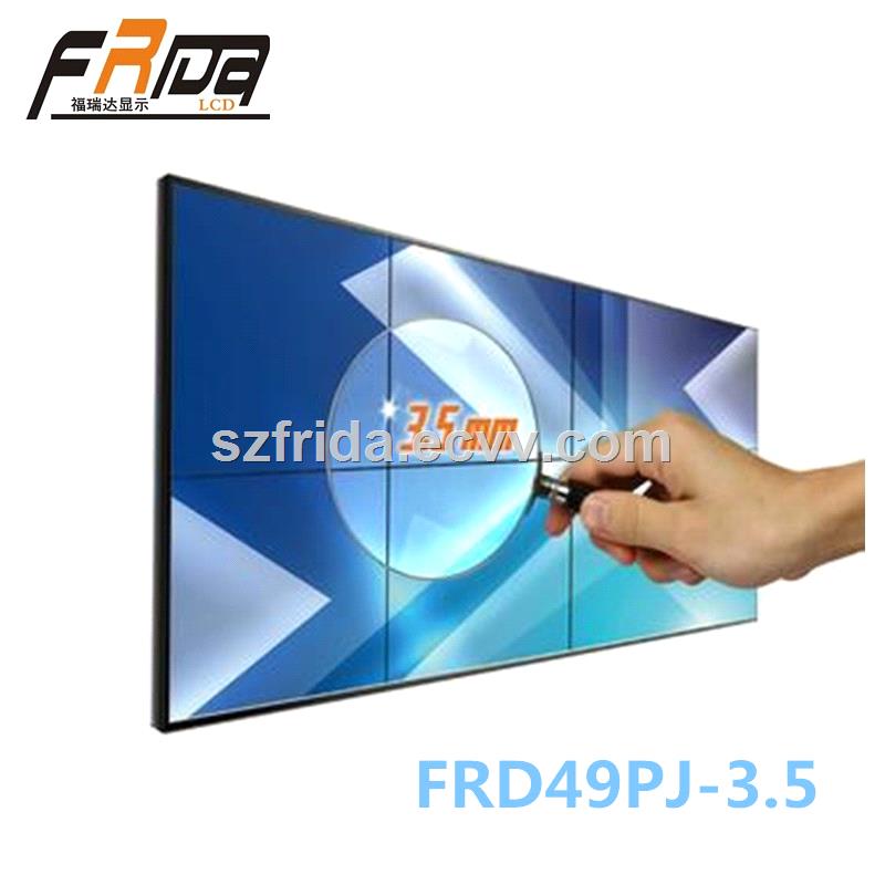 49 inch seamless LCD video wall splicing screen video media player Stitching gap 35mm