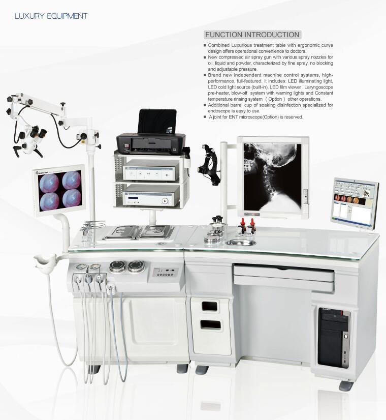 Optic Products Ear Nose Throat Treatment Unit Ent Unit E9000