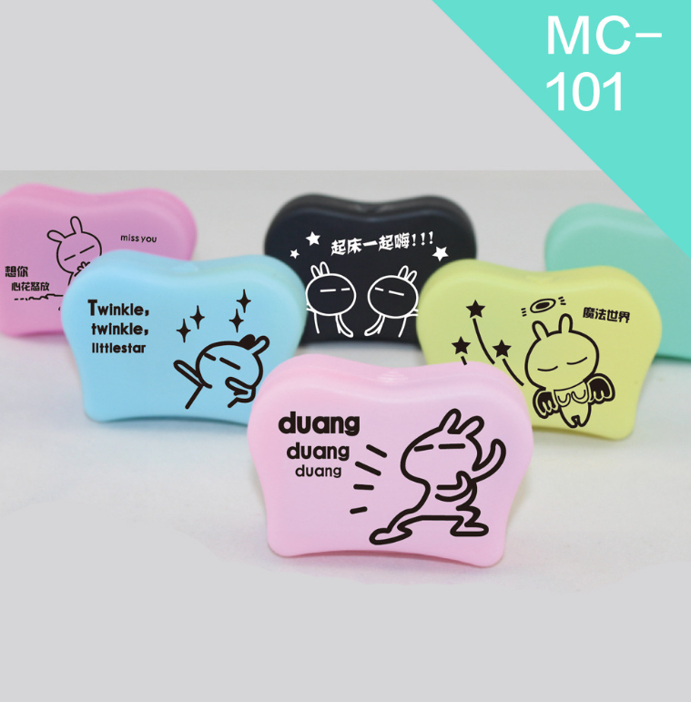 new design mutiple color available unique contact lens casecontainer for lenses