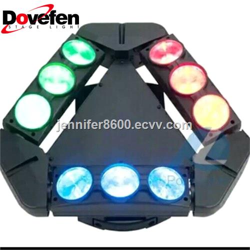 RGBW 4in1 8x10w white led moving head beam led spider light