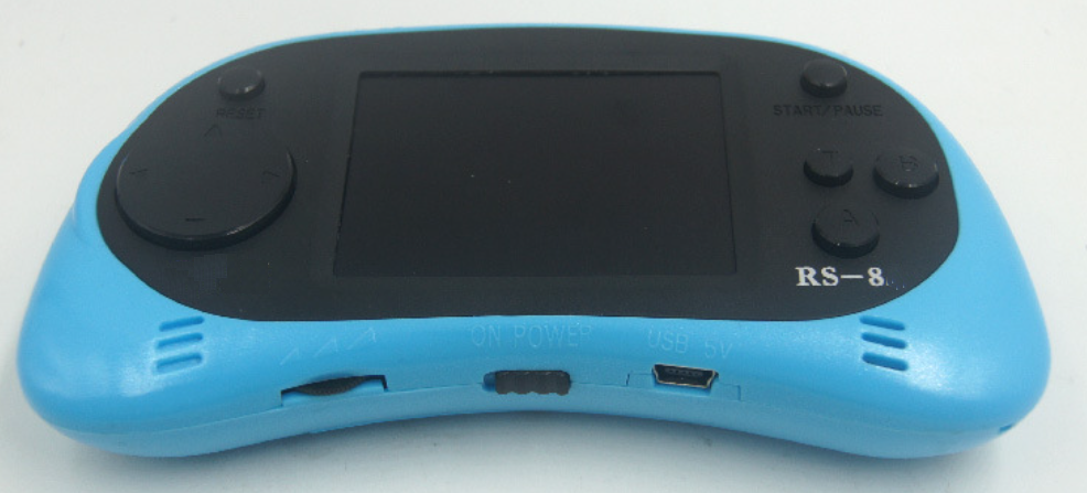 Classic FC 260 games 25inch bright display Portable games players Handheld game console with 700mAh Libattery and AV o