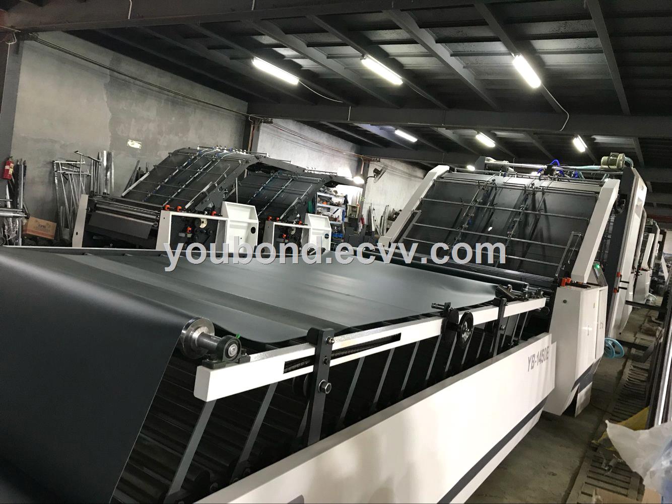 YB1450E automatic flute laminating machine