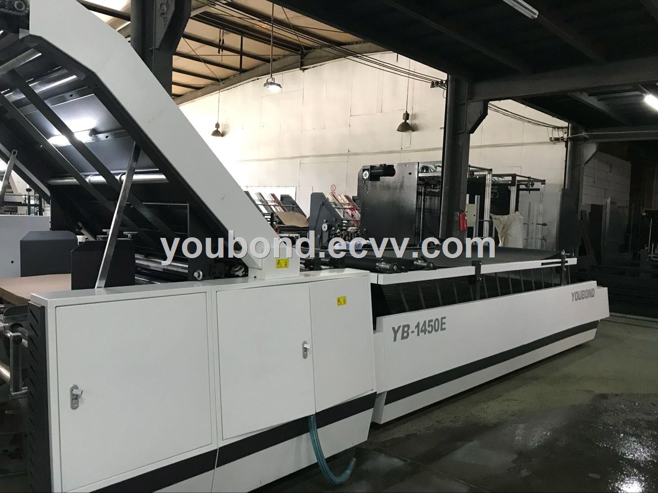 YB1450E automatic flute laminating machine