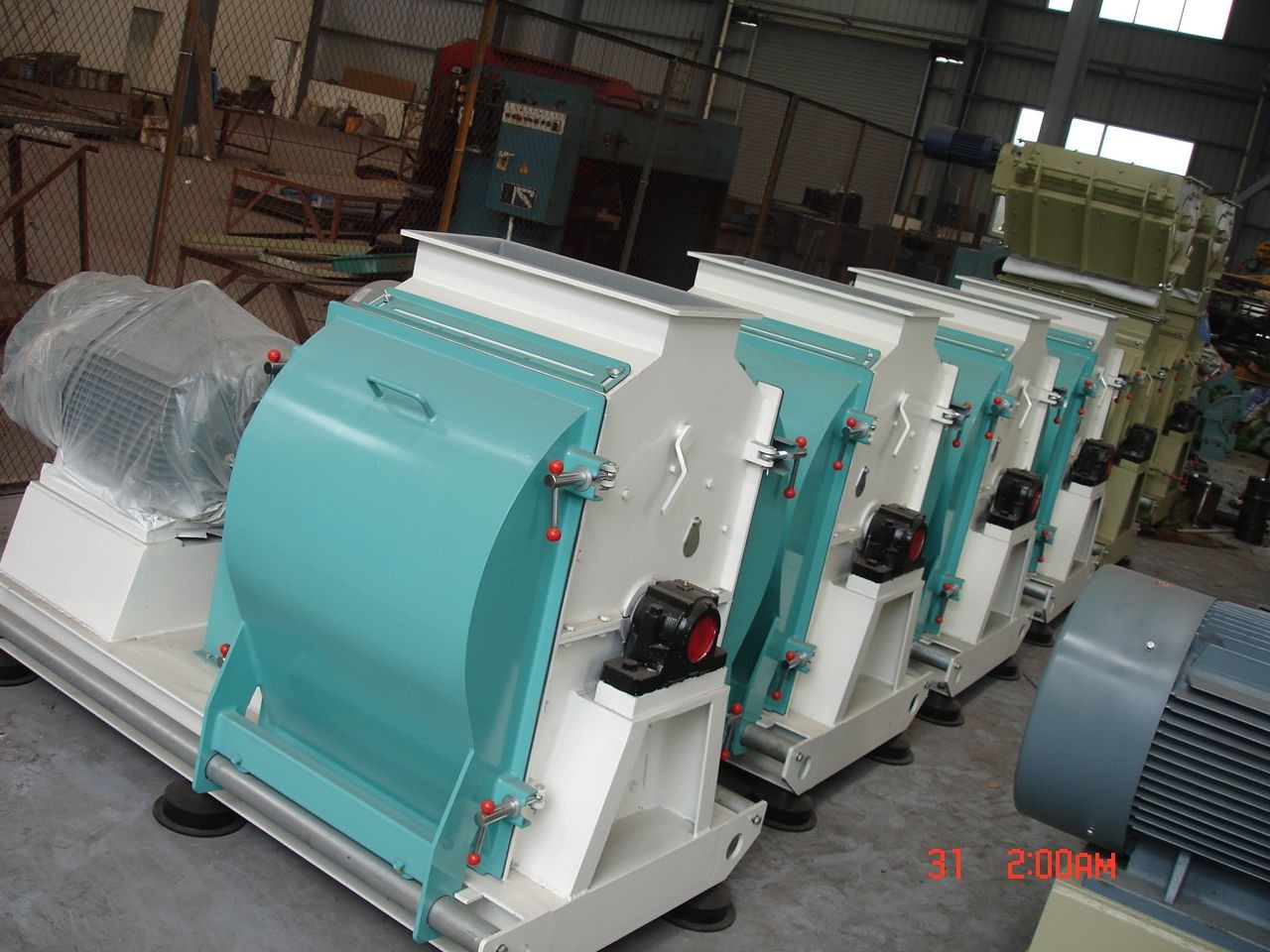 Hammer Mill used in flour mill feed mill and biomass industries