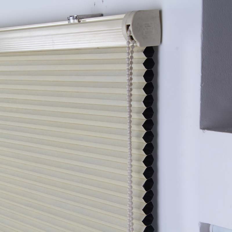 blackout honeycomb blinds manual chain control