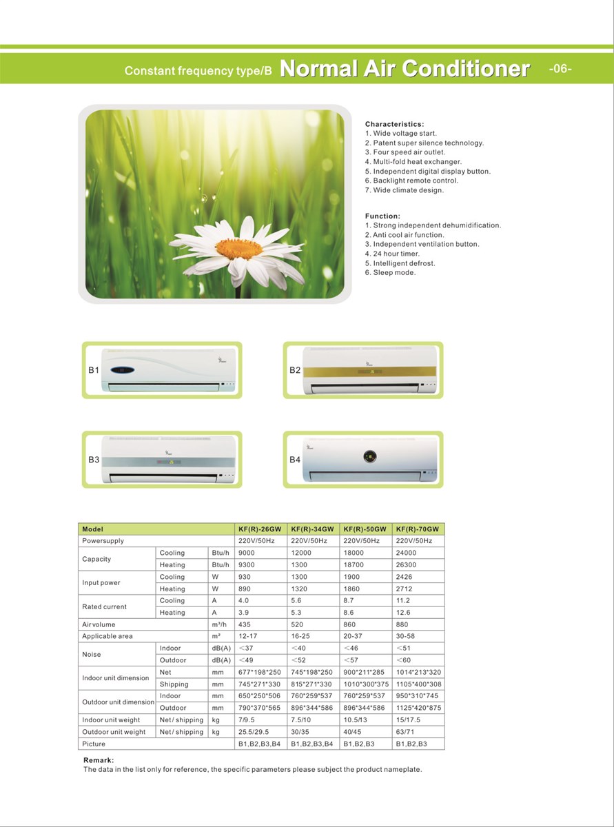 Household Air Conditioner with CCC certificate