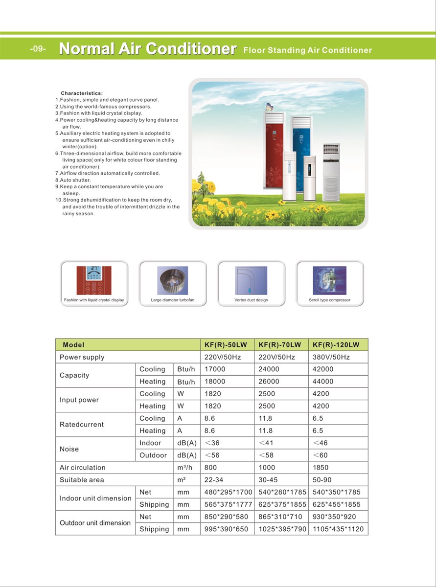 floor standing air conditioner