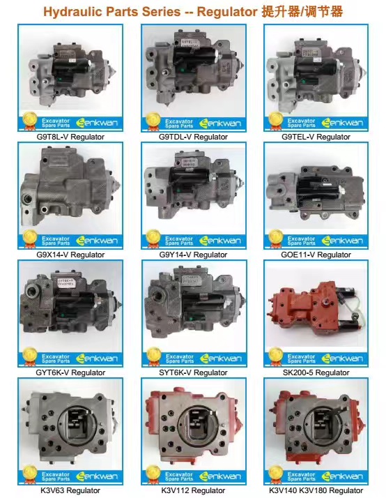 K3V112DT Hydraulic Pump Regulator G9N G9C GHN