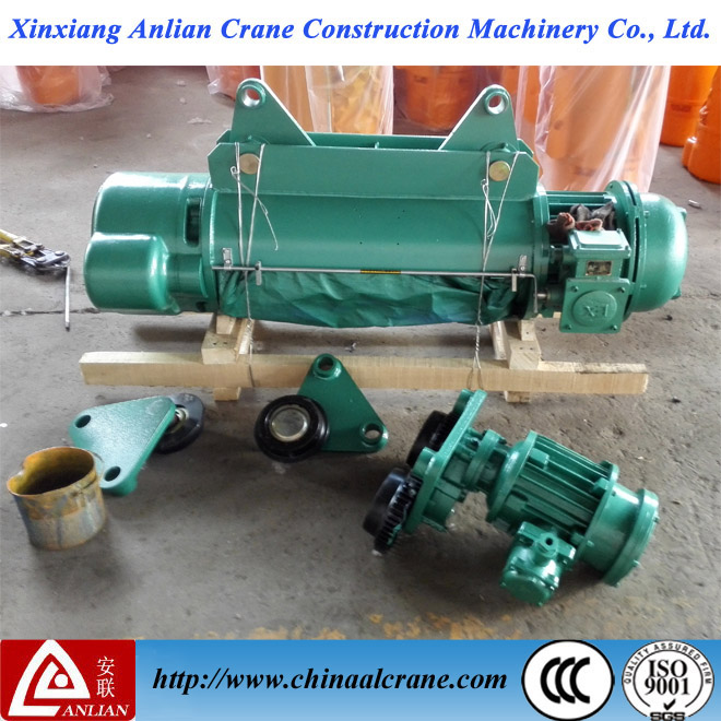 Electrically powered CD1 hoist with wire rope for sale