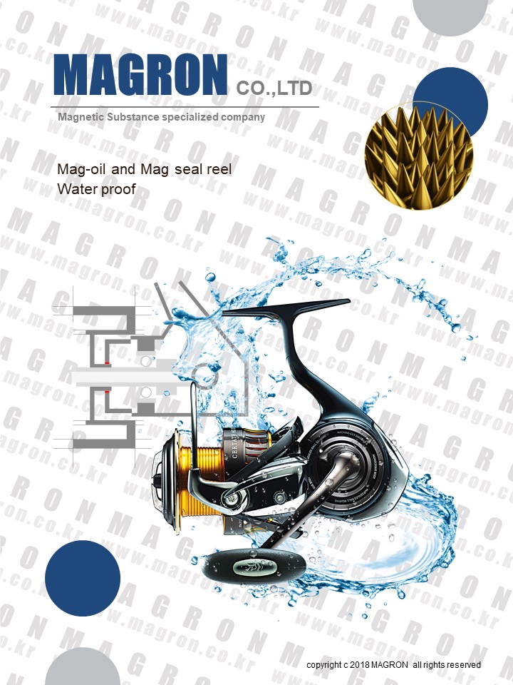MagOil for repair DAIWA MAGSEALED reel