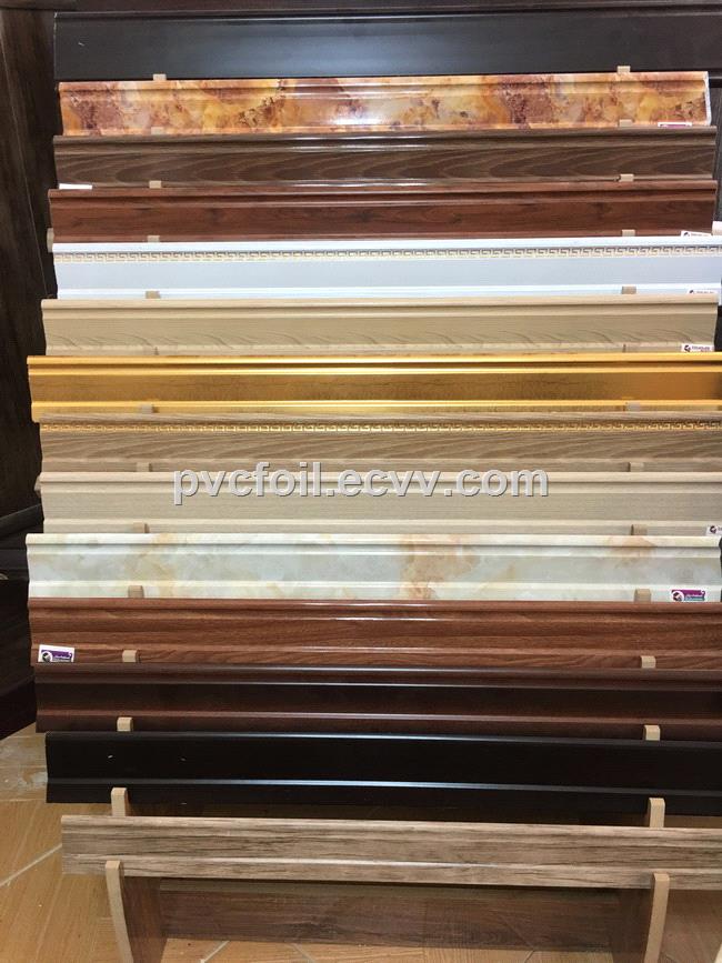 Baseboard transfer foil Wood grain transfer foilWPC transfer foil floor transfer foil