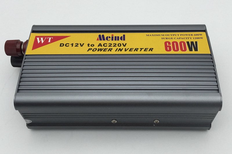 600W Modified Sine Wave DC to AC Power Inverter with Universal Socket