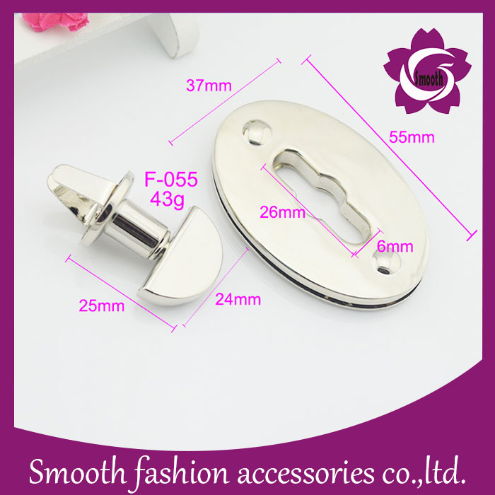 Customization Fashion Metal Alloy Bag Lock Handbag Accessories Hardware
