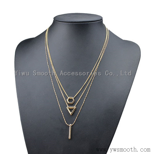 Fashion Rose Gold Jewelry Pendant Necklaces Gift Accessories Bracelet Silver
