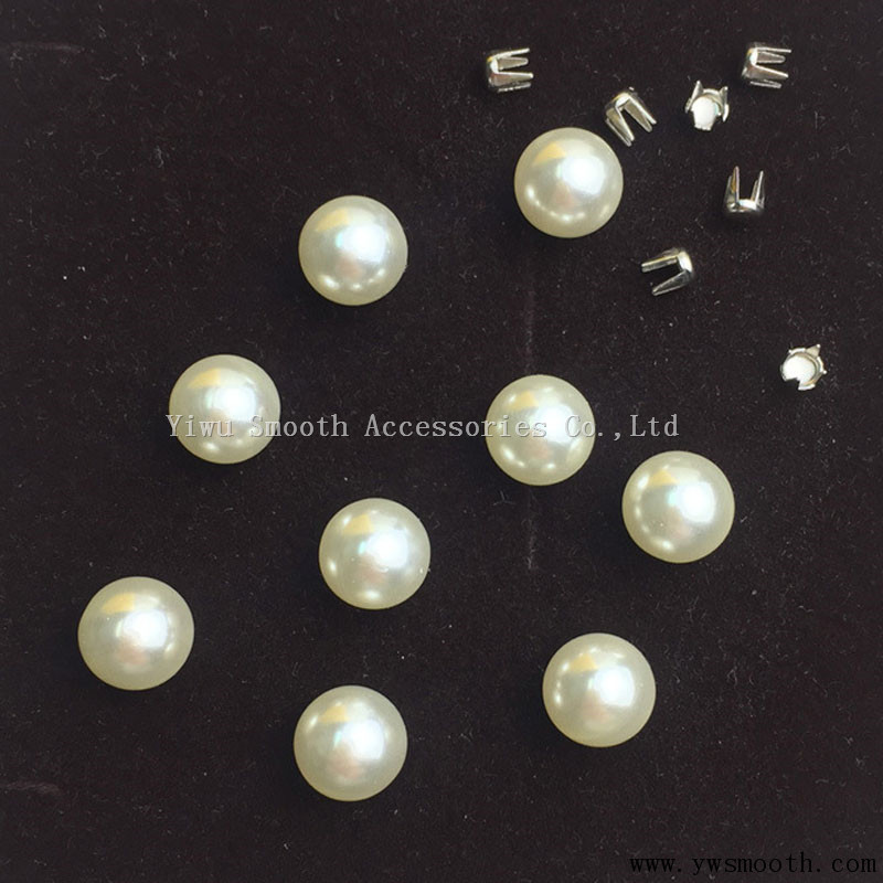 Pendant Headdress DIY Pearl Rivet Handmade Beaded Garment Accessories