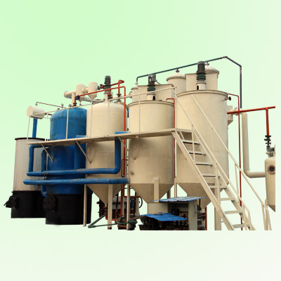 how is the refining machine process