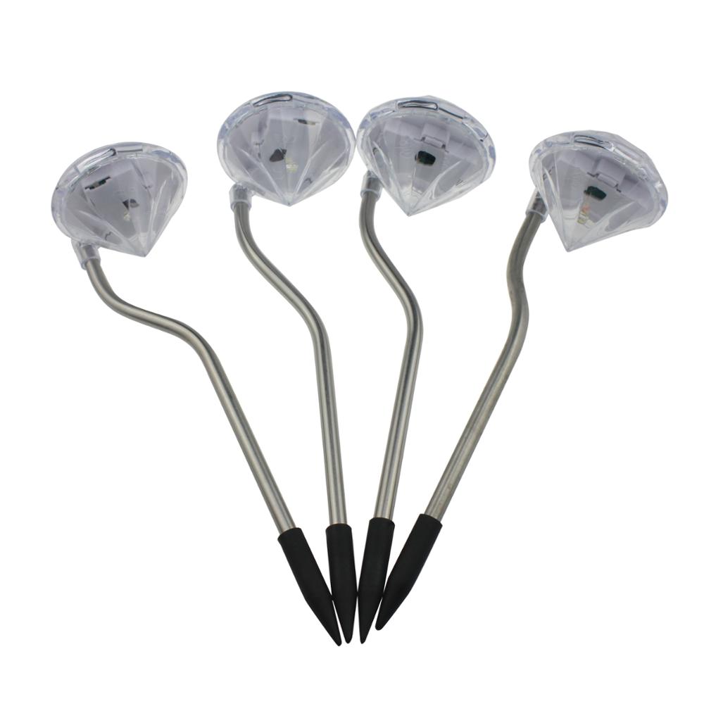 Solar Lamp for Garden LED Lawn Light Outdoor Lighting Diamond Path Light