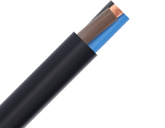 Power and signal cable 061 kV PVC insulated and sheathed NYY