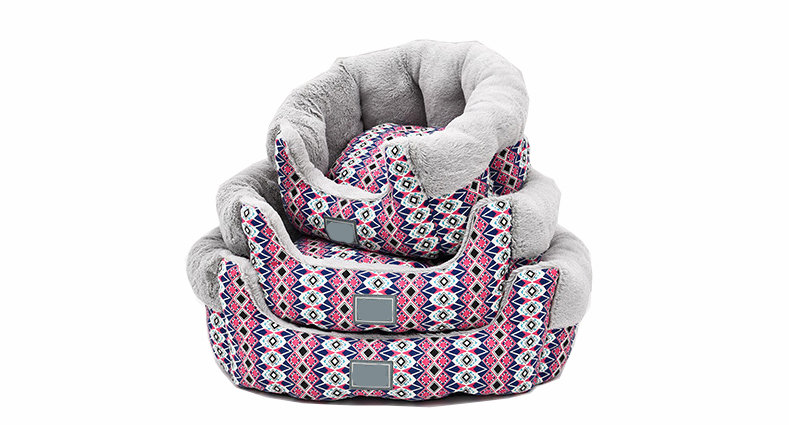 Rural style Soft warmth Kennel The dog mat The cat litter Semi washable type Pet nest