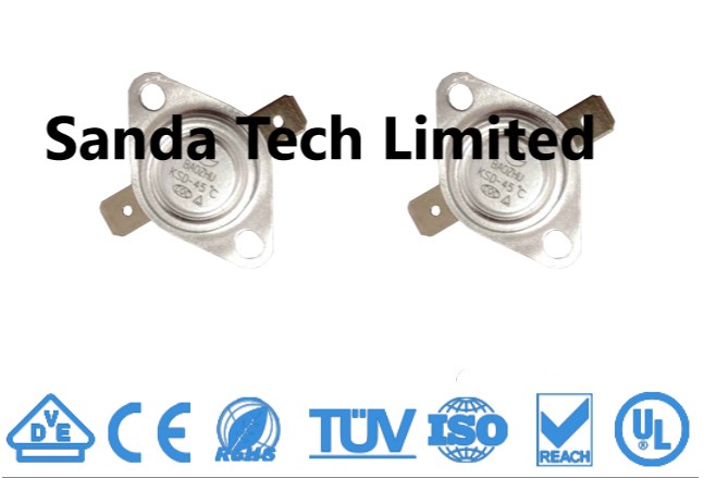 Large current overload and overheat protector KSD302 15A60A