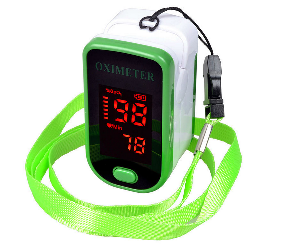 Easeai Finger Pulse Oximeter Four Color Heart Rate SpO2 CE DB11