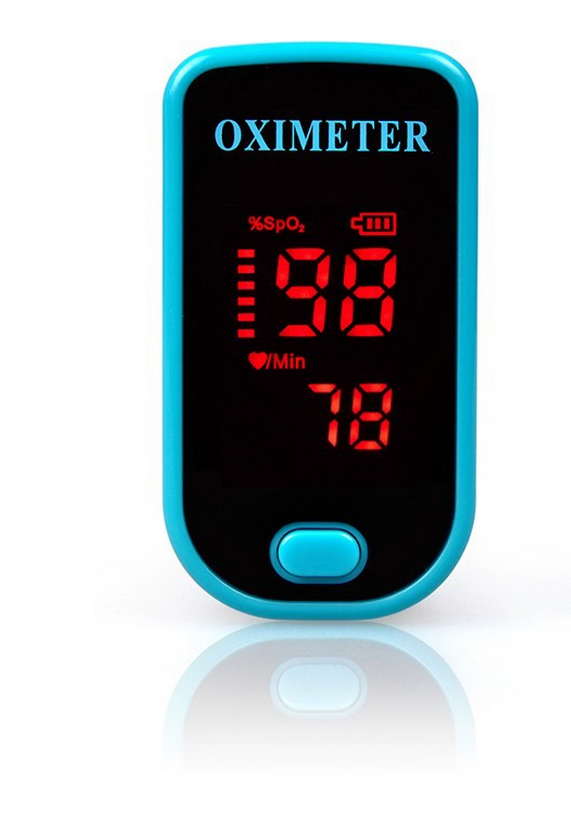 Easeai Finger Pulse Oximeter Four Color Heart Rate SpO2 CE DB11