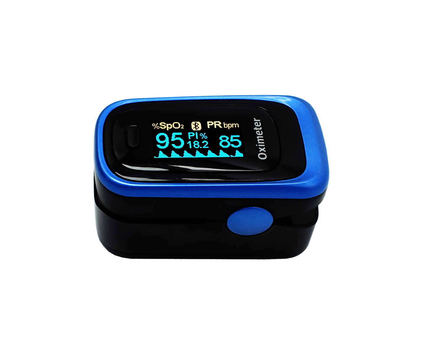 Bluetooth Finger Pulse Oximeter Heart Rate SpO2 Sleeping Monitor Sapphire DB12