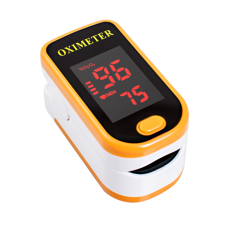 Easeai Finger Pulse Oximeter Four Color Heart Rate SpO2 CE DB11