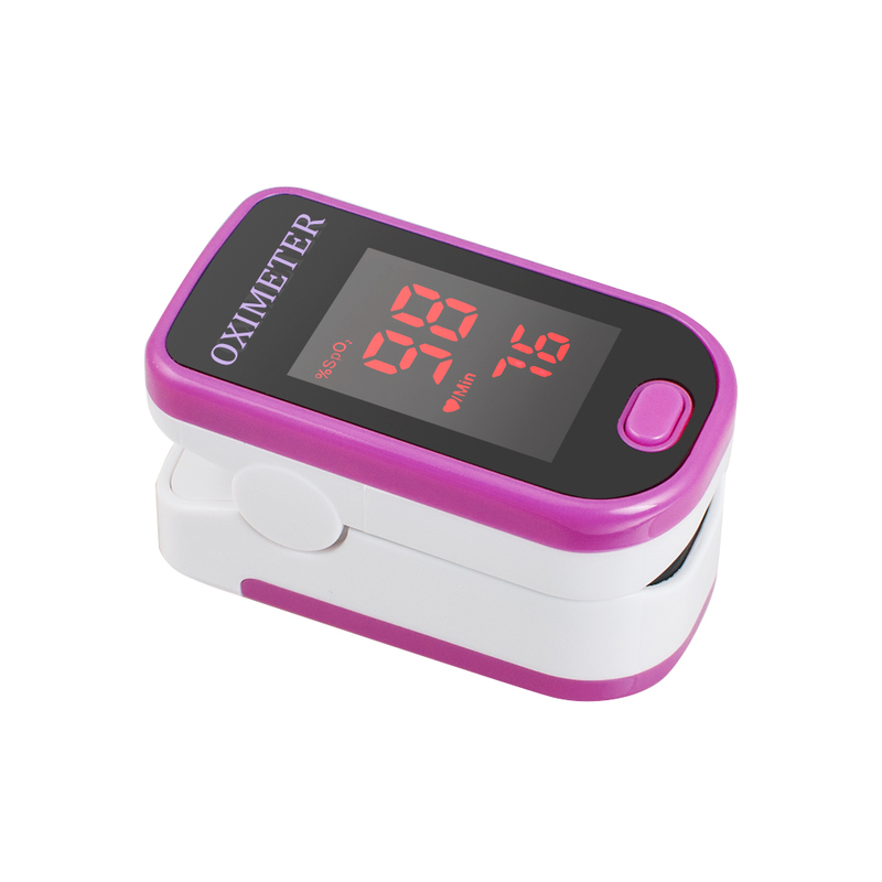 Easeai Finger Pulse Oximeter Four Color Heart Rate SpO2 CE DB11