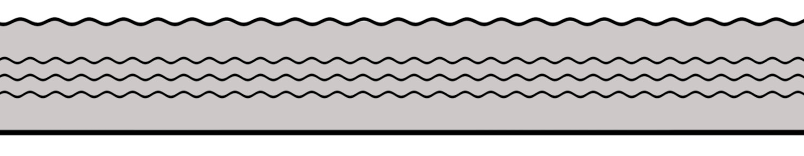 Single side or Double side Impression Conveyor Belt