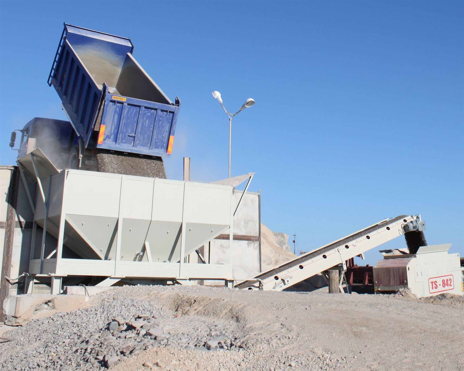 Profile Feedercrusher Conveyor Belt