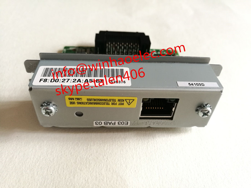 New Original network Interface Card Board for Tmu220 TmU220 TmT883 TmT88III TMT884 TMT88IV TMT885 TMT88V Printer