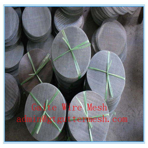 Stainless Steel Filter Mesh Disc
