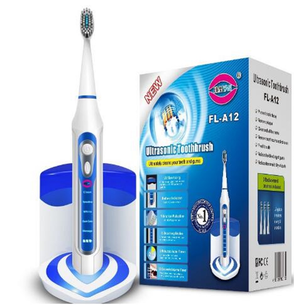 electric toothbrush with sanitizer
