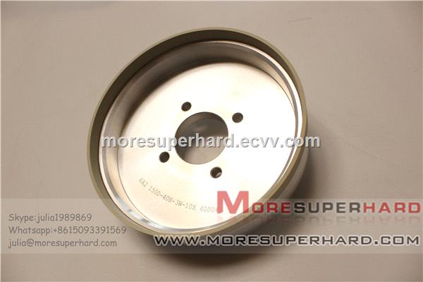 Vitrified bond diamond wheel for grinding PCD PCBN Cemented carbide cutting tools
