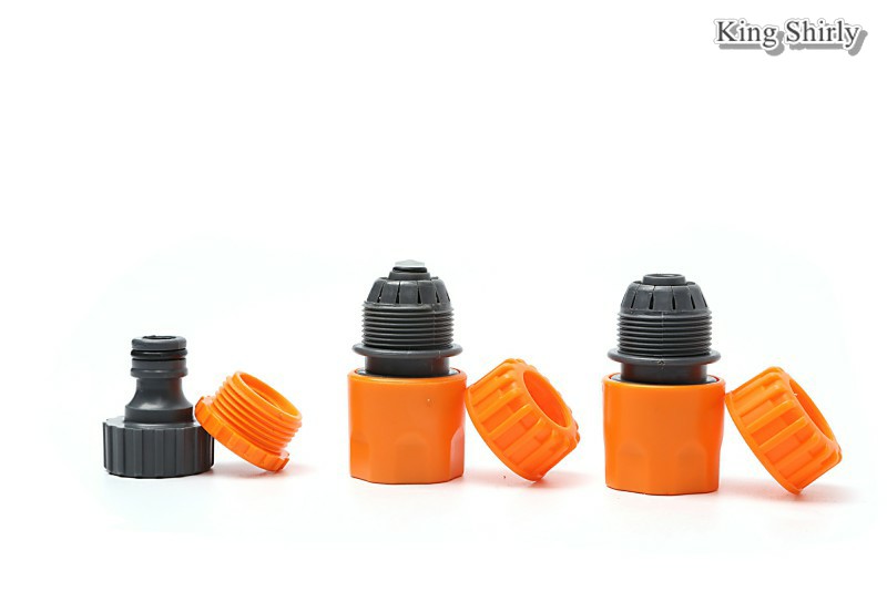 8pattern plastic water nozzle set w quick connectors