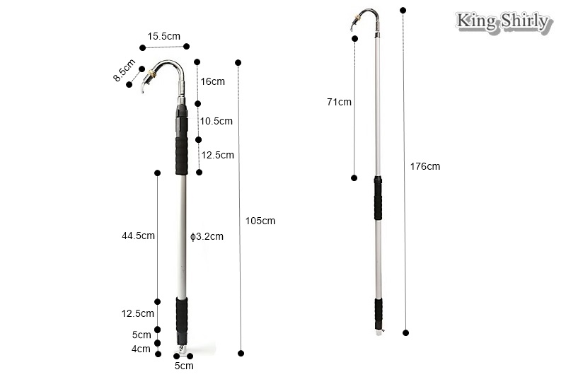 telescopic gutter water wand garden watering cleaning
