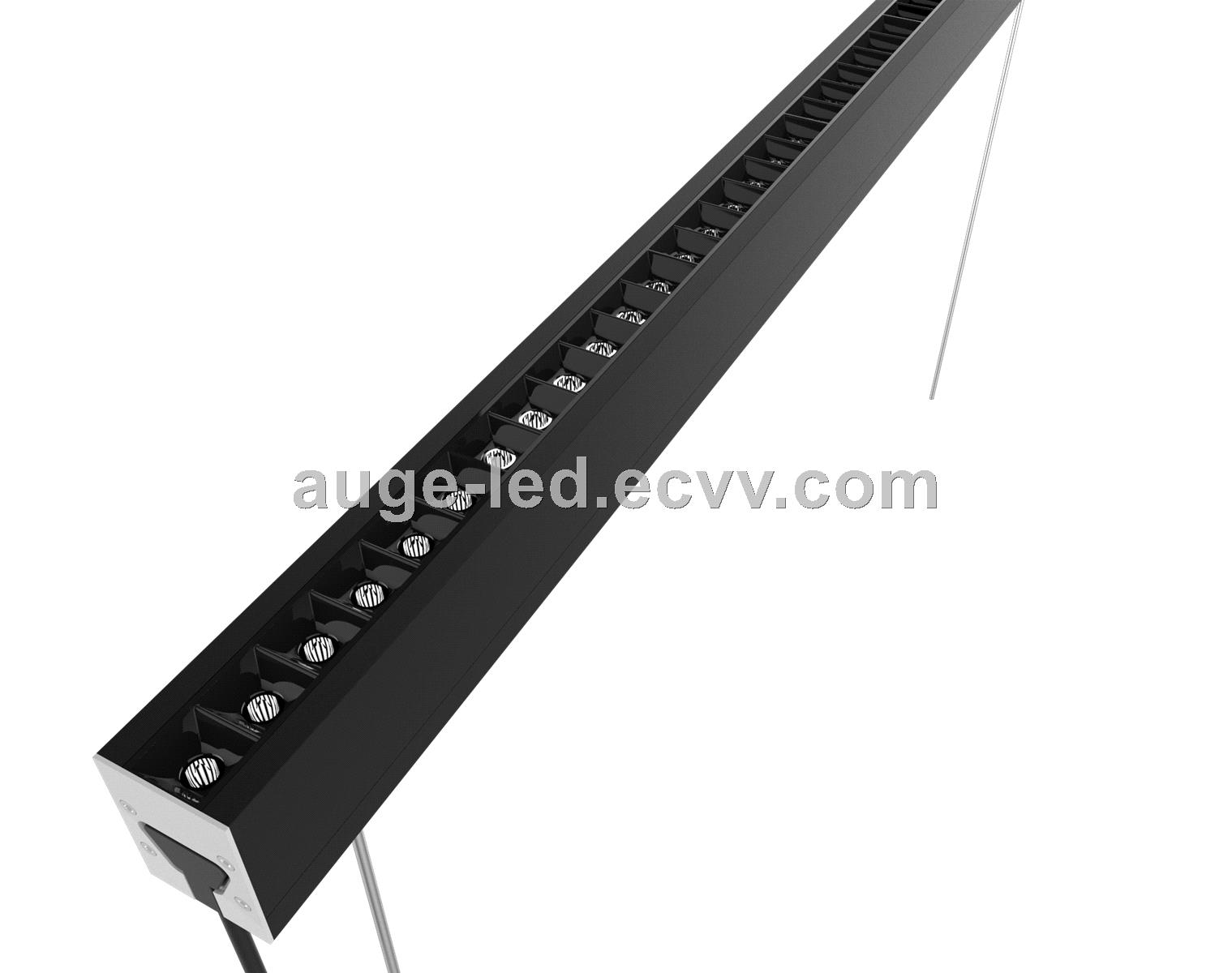 40W 60W Seamless Connection Linear Light for Commercial Industrial 12m