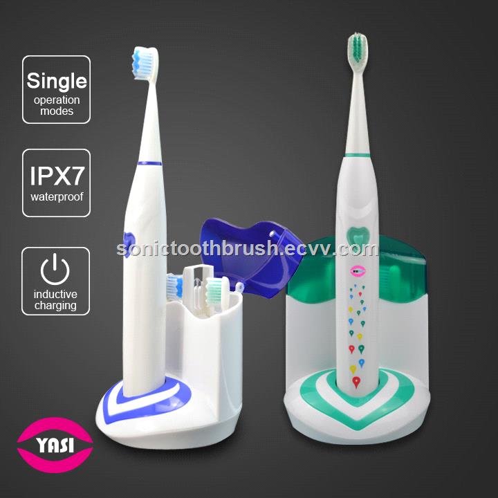 Electric toothbrush with LCD screen